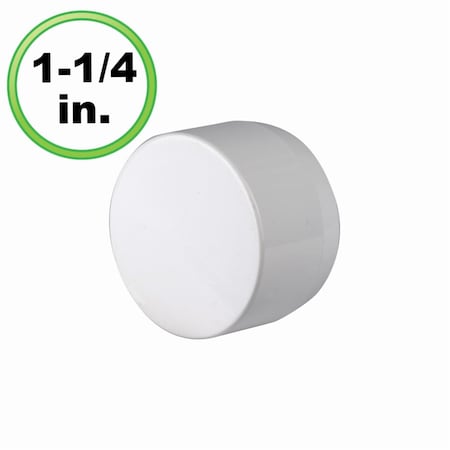 Circo Innovations 1.25 in. Flat Top Cap - Furniture Grade 164-F